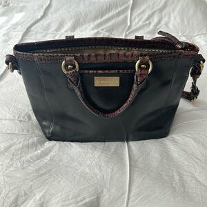 Brahim Vintage Black Leather Collection - beautiful purse, great used condition